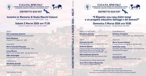 CONVEGNO MELDI 2 marzo 2024