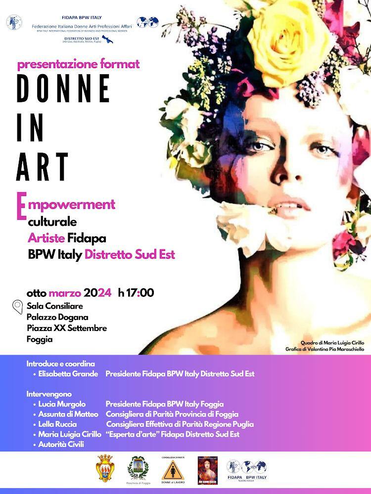 DONNE IN ARTE 8 marzo 2024